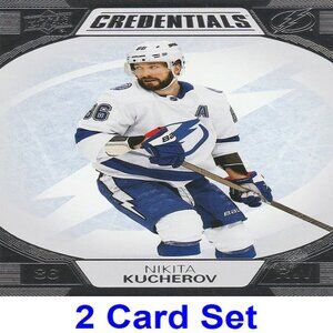 Nikita Kucherov Hockey Card Collection